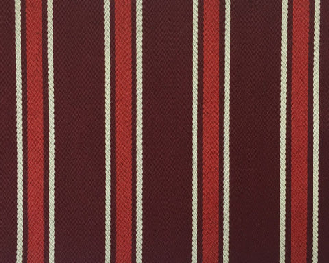 Maroon, Red And White Blazer/Boating Stripe 1 3/4'' Repeat Jacketing
