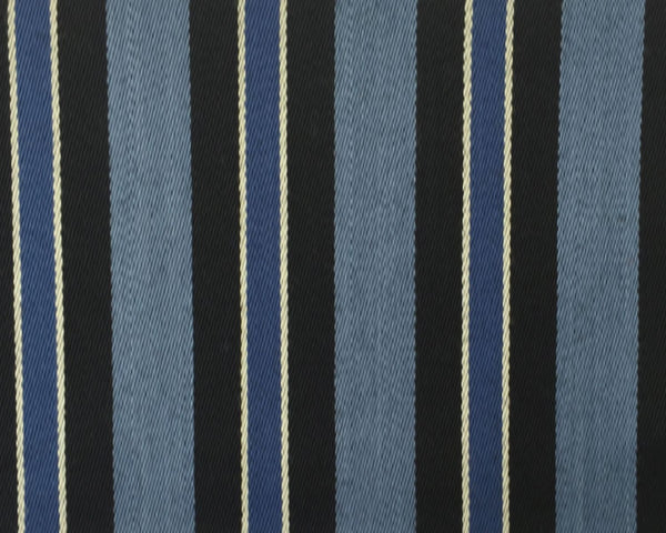 Sky Blue, Blue, Black And White Blazer/Boating Stripe 1 3/4'' Repeat Jacketing
