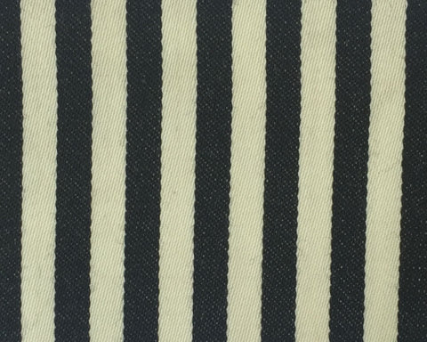 Cream And Black Blazer/Boating Stripe 3/4'' Repeat Jacketing