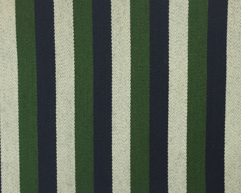 Green, Navy And White Blazer/Boating Stripe 1 1/4'' Repeat Jacketing