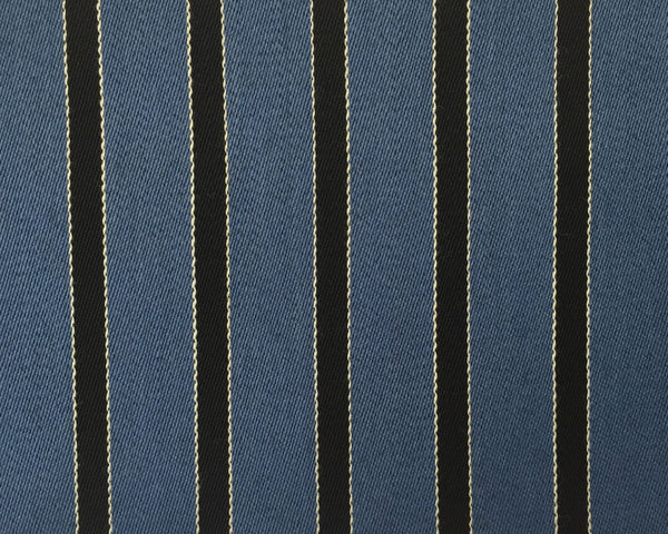 Black, White And Blue Blazer/Boating Stripe 1'' Repeat Jacketing