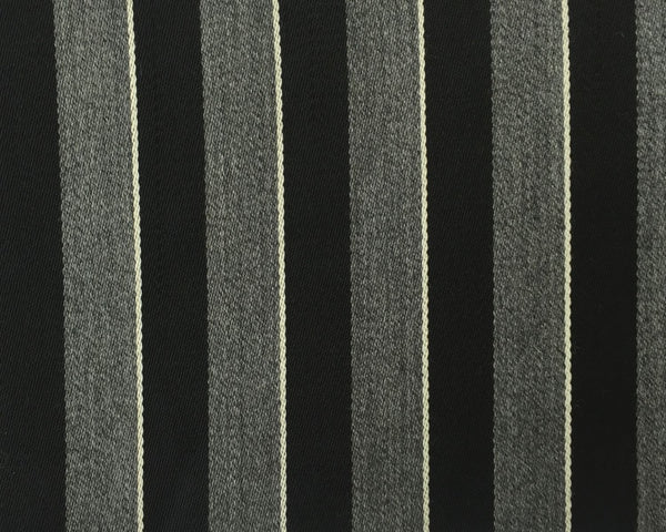 Grey, Black And White Blazer/Boating Stripe 1 1/2'' Repeat Jacketing