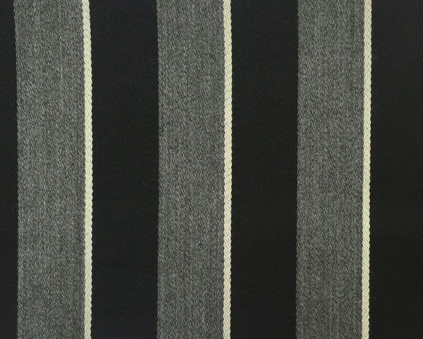 Grey, Black And White Blazer/Boating Stripe 2 1/4'' Repeat Jacketing
