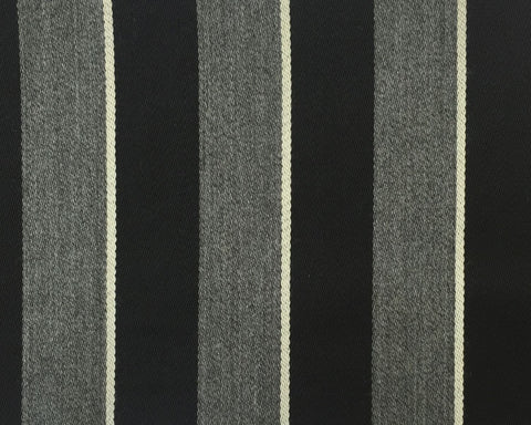 Grey, Black And White Blazer/Boating Stripe 2 1/4'' Repeat Jacketing
