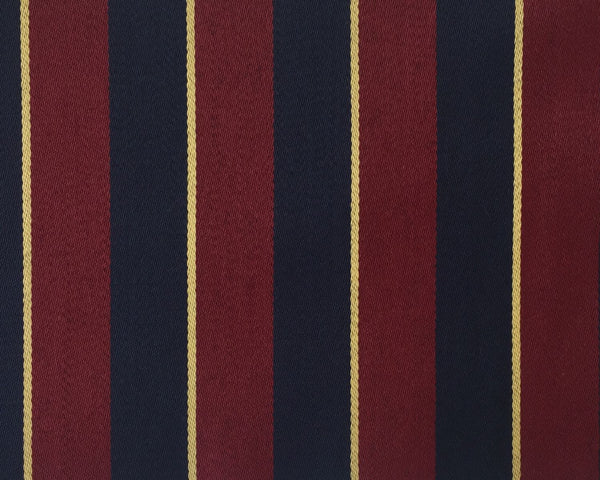 Red, Navy And Gold Blazer/Boating Stripe 2 1/4'' Repeat Jacketing