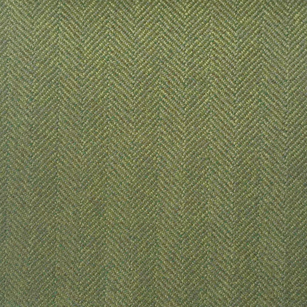 Medium Green Herringbone Country Tweed Jacketing