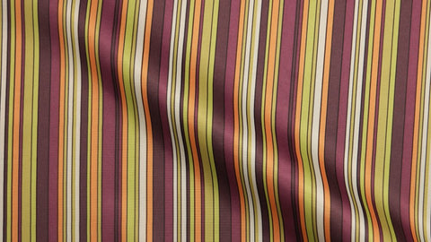 Subtle Multi Colour Stripe Lining