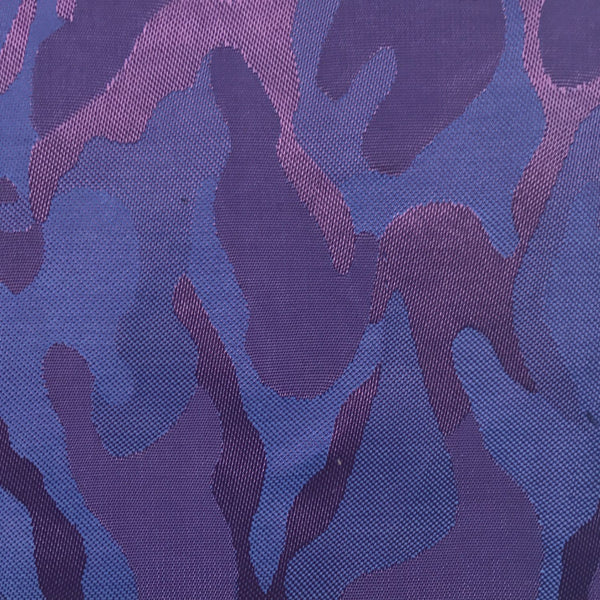 Blue Lilac & Purple Camouflage Lining