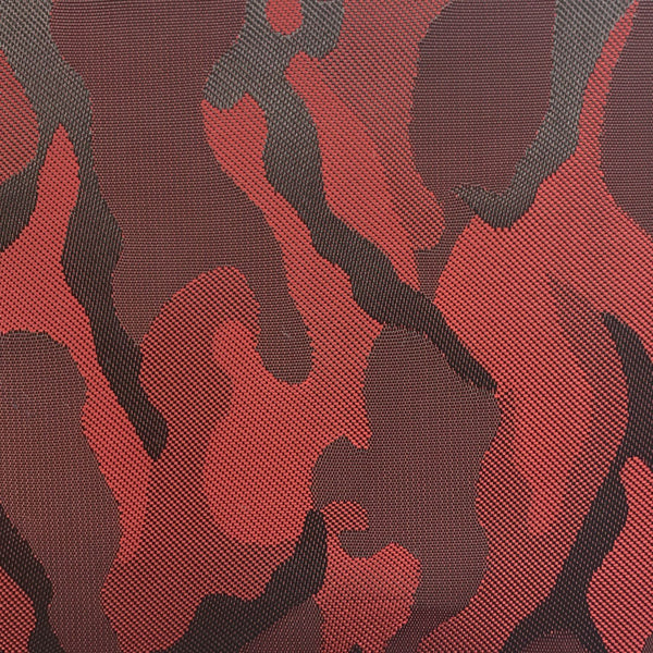Blood Red & Black Camouflage Lining