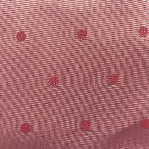 Baby Pink with Red Polka Dot Lining