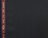 Navy With Silver Pin Stripe