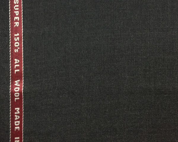 Plain Dark Grey Twill