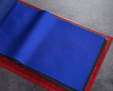 Plain Electric Blue Twill