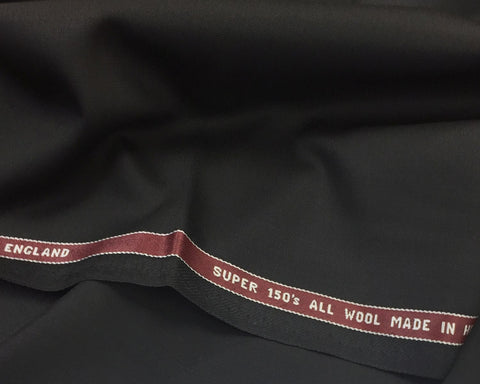 Plain Black Twill