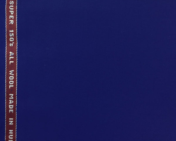 Electric Blue Plain Barathea