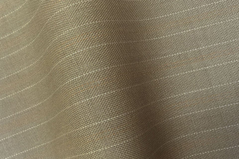 Dark Beige Narrow Pin Stripe