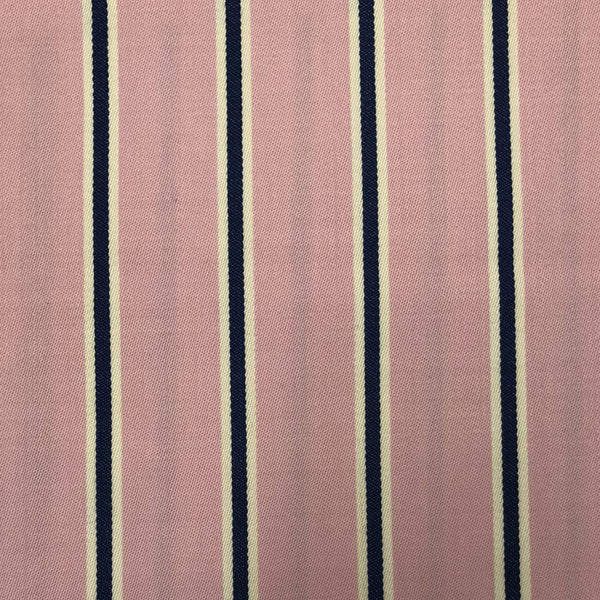 Pink With White/Navy Stripe 1 1/4'' Jacketing