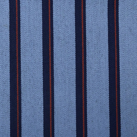 Light Blue With Navy/Red Stripe 1'' Jacketing