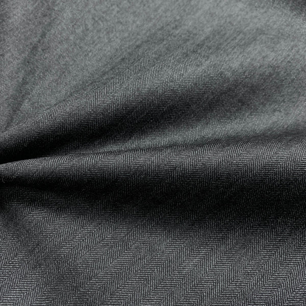 Medium Grey Herringbone