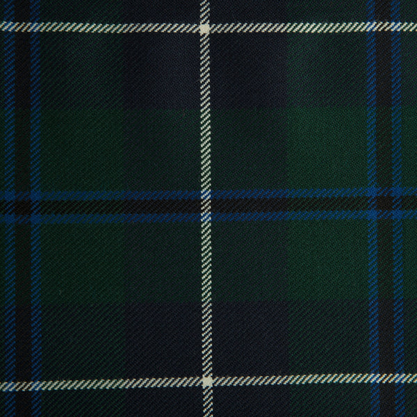 Douglas Dark Caledonian Tartan Check 100% Wool