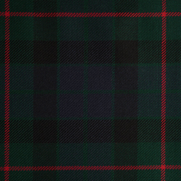 Gunn Dark Caledonian Tartan Check 100% Wool