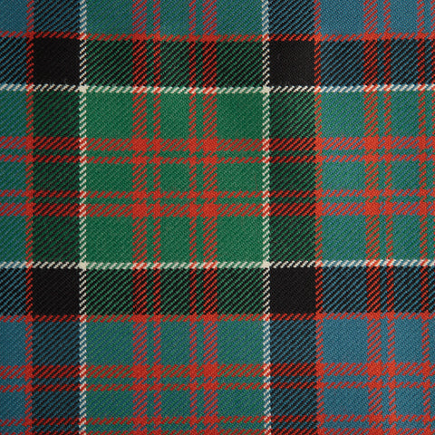 Macdonald Of Clanranald Caledonian Tartan Check 100% Wool