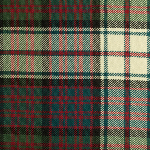 Macdonald Of Clanranald Dress Caledonian Tartan Check 100% Wool