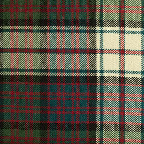 Macdonald Of Clanranald Dress Caledonian Tartan Check 100% Wool