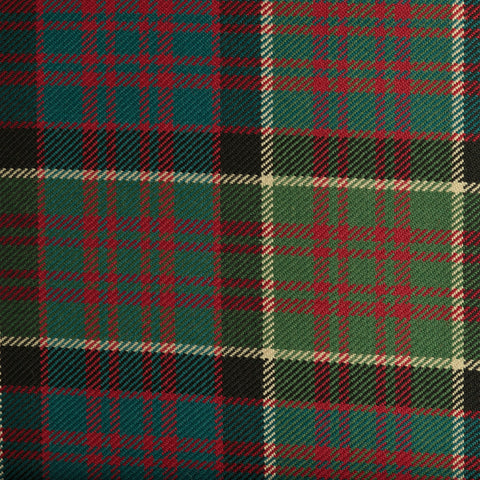 Macdonald Of Clanranald Dark Caledonian Tartan Check 100% Wool