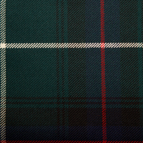 Macdonald Of The Isles Medium Caledonian Tartan Check 100% Wool