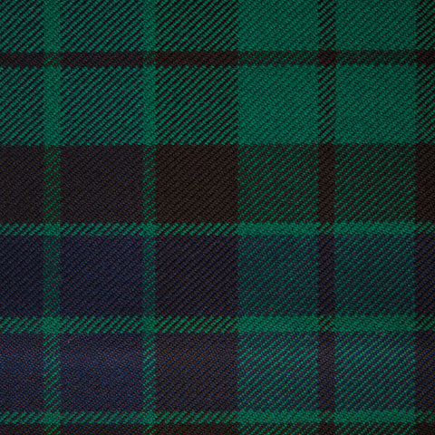 Mackay Dark Caledonian Tartan Check 100% Wool