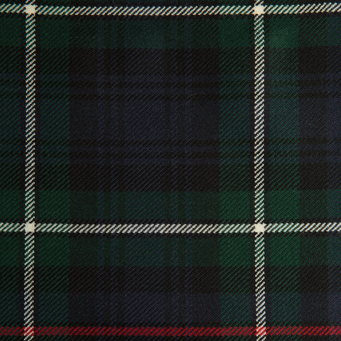 Mackenzie Dark Caledonian Tartan Check 100% Wool