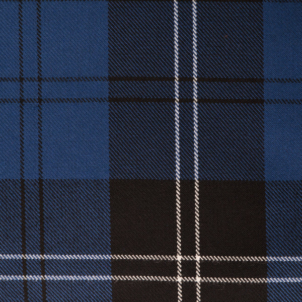 Ramsay Blue Tharthan Tartan Check 65% Poly 35% Visc