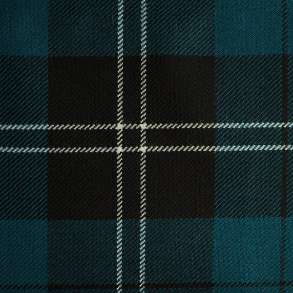 Ramsay Blue Caledonian Tartan Check 100% Wool