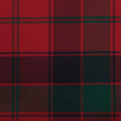 Robertson Red Caledonian Tartan Check 100% Wool