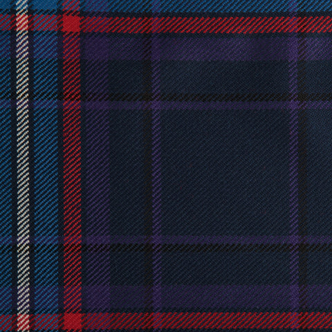 Scottish American Caledonian Tartan Check 100% Wool