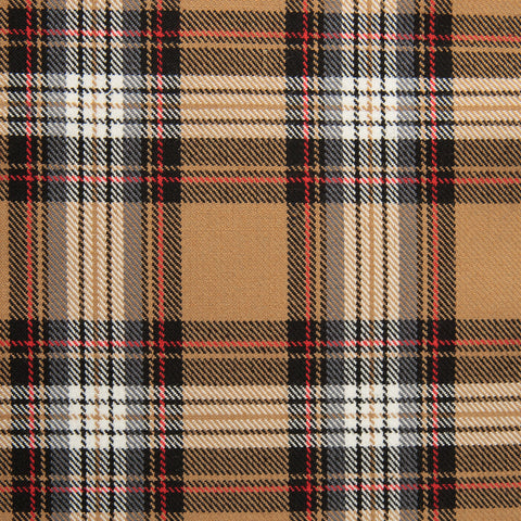 Stewart Camel Tharthan Tartan Check 65% Poly 35% Visc