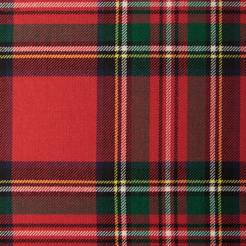 Stewart Royal (B) Alba Tartan Check 100% Wool