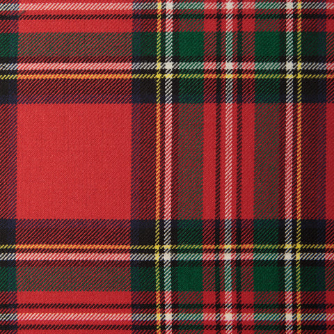 Stewart Royal (B) Alba Tartan Check 100% Wool