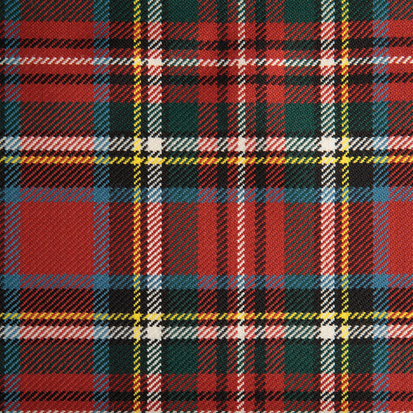 Stuart Prince Charles Caledonian Tartan Check 100% Wool