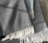 Slate Tweed Throw